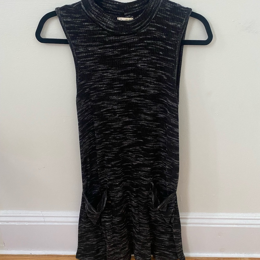 Cotton T-Shirt Dress with pockets